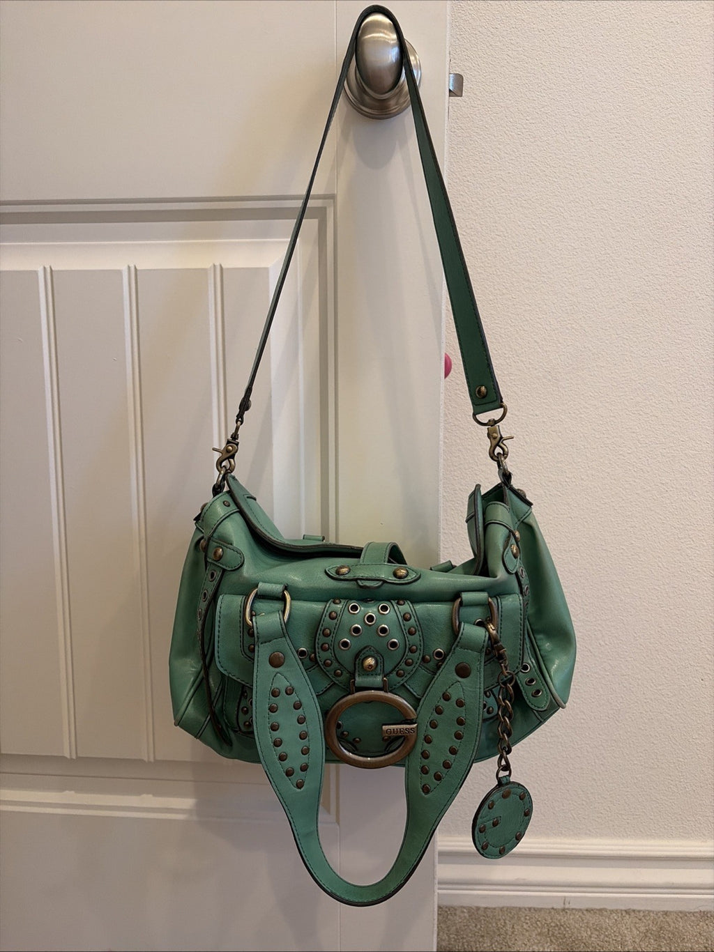 Guess Y2K Shoulder Bag Mint Green