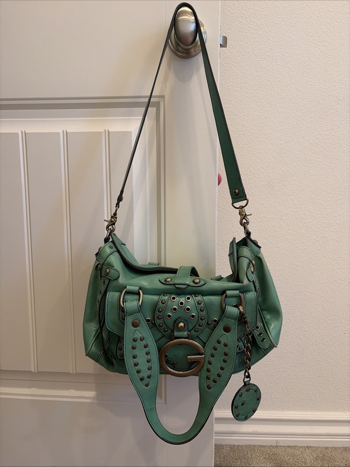 Guess Y2K Shoulder Bag Mint Green