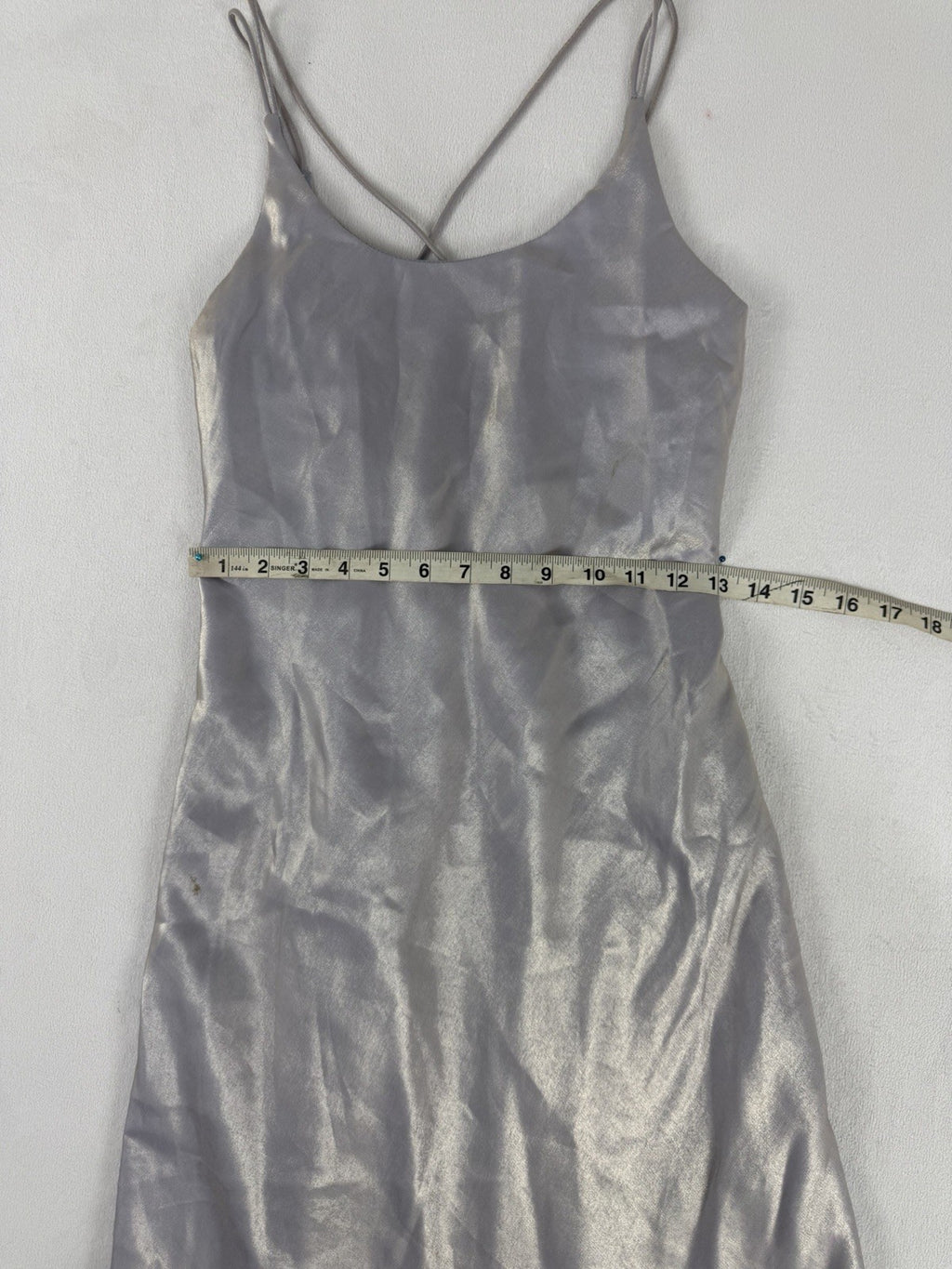 Jump 1990s Purple Metallic Iridescent Formal Gown Size 5-6