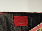 Vtg Christian Dior by John Galliano Leopard Print Pony Hair Clutch Bag