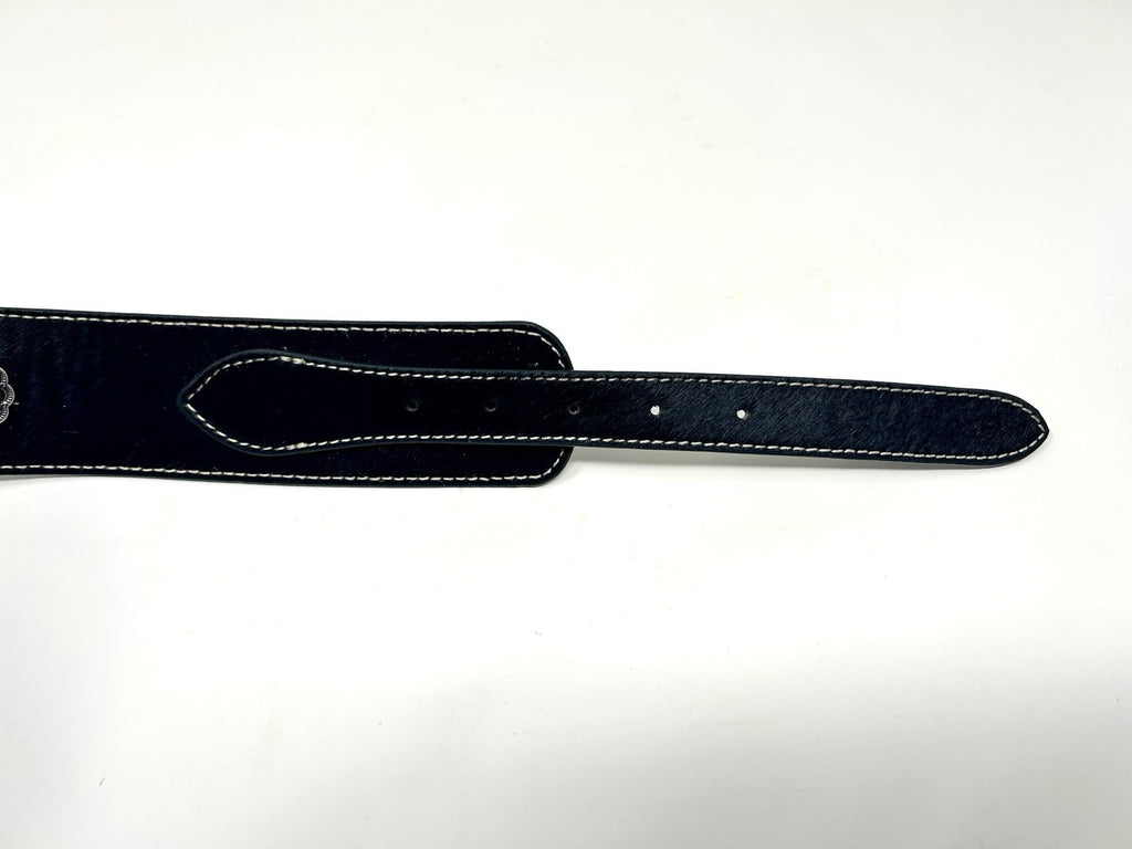 Idyllwind Black Pony Hair Concho Belt Sz L