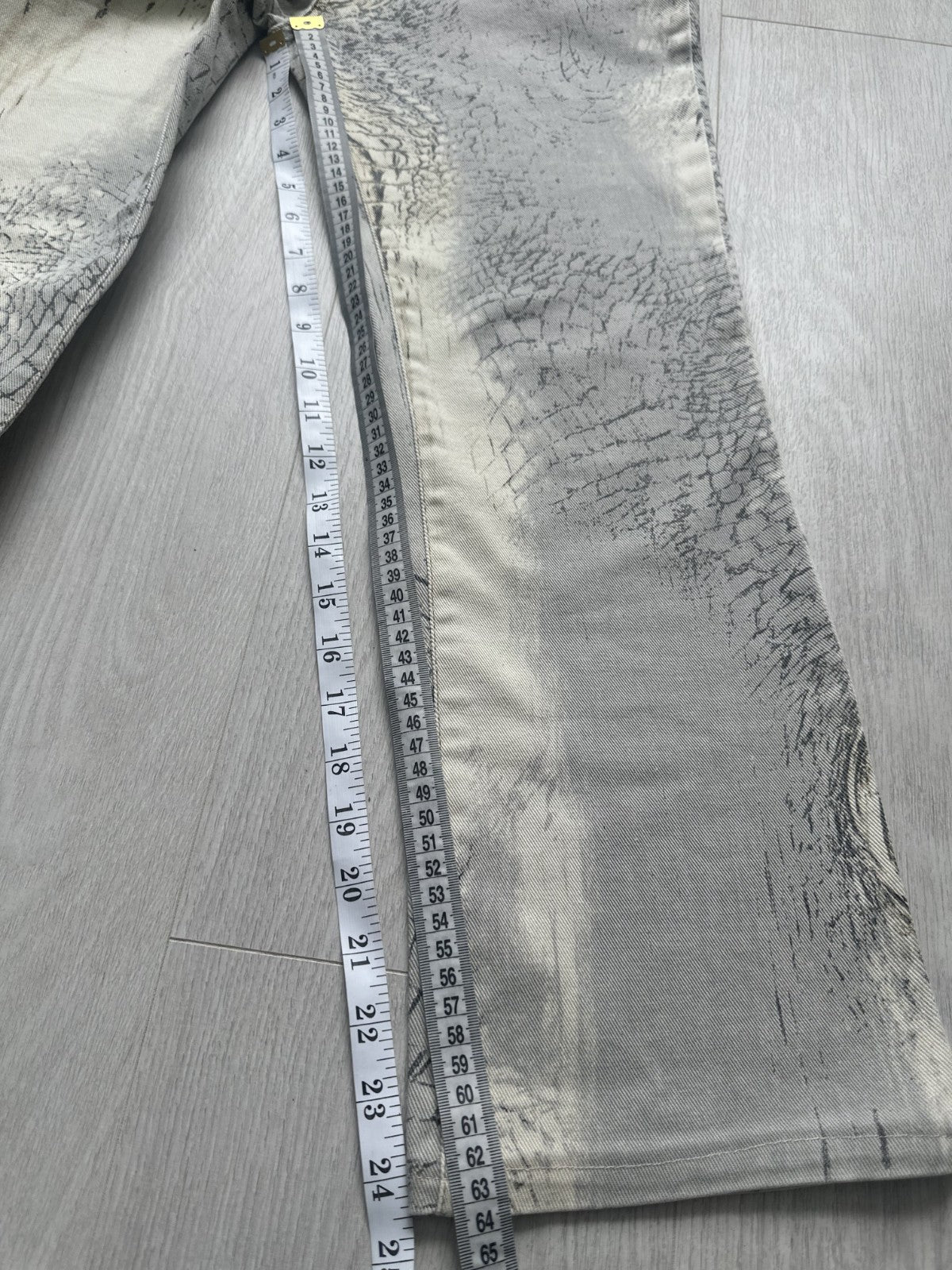 Rare Vintage Roberto Cavalli Crocodile Print Sand Pants