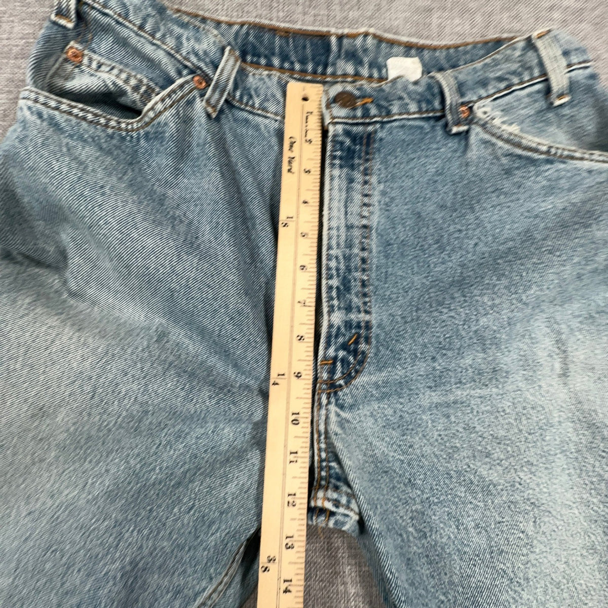 Levi's 550 1990s Jeans Mens 36x32 Orange Tab Distressed