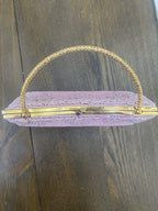 Pink Beaded Clutch Vintage Stephen Chu Beaded Sweater Factory
