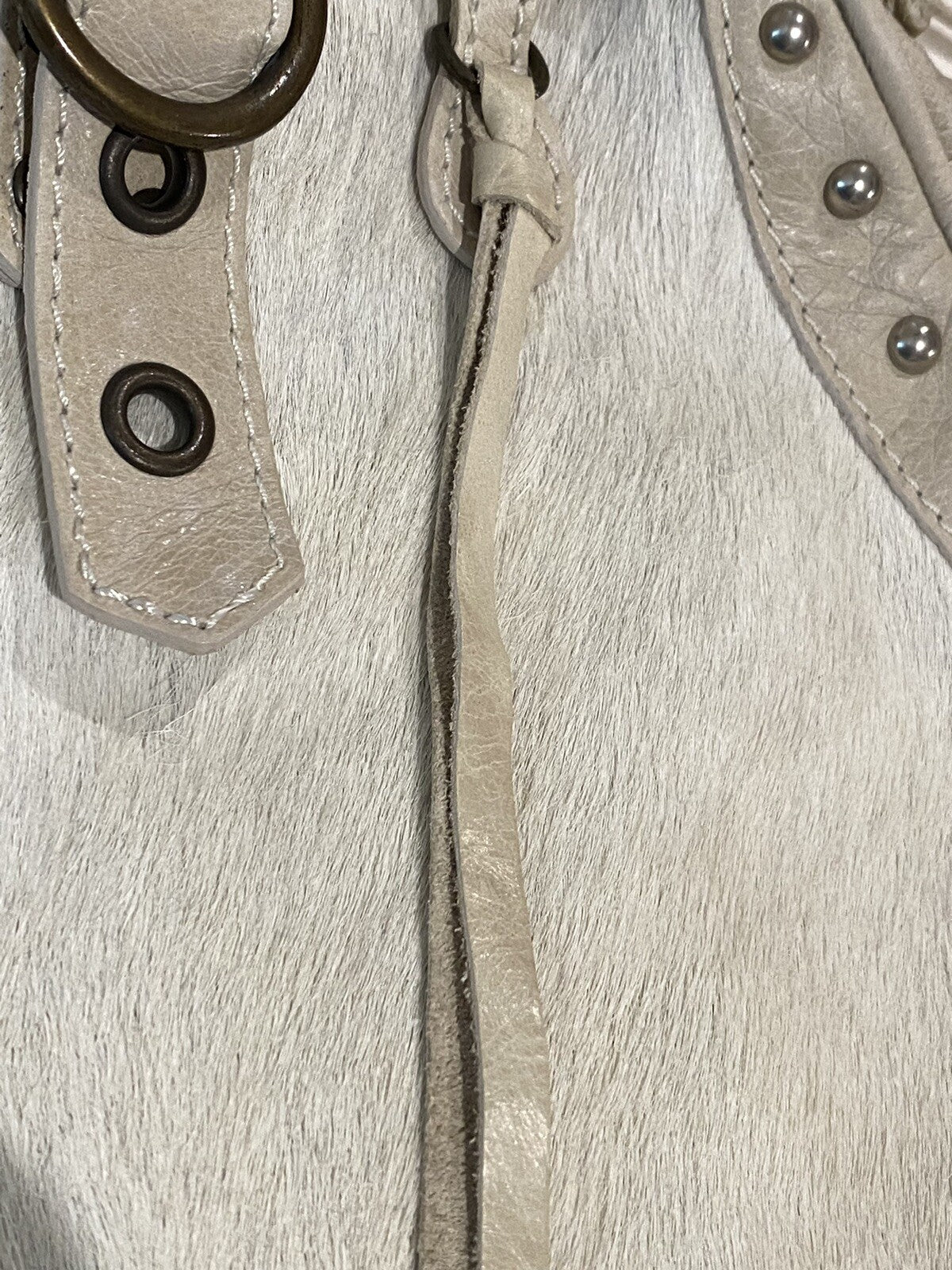Minelli Cowhide and Leather Purse