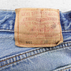Vintage Levis Jeans Men 36x34 Blue Denim 501 Button Fly Faded Distressed 90s USA