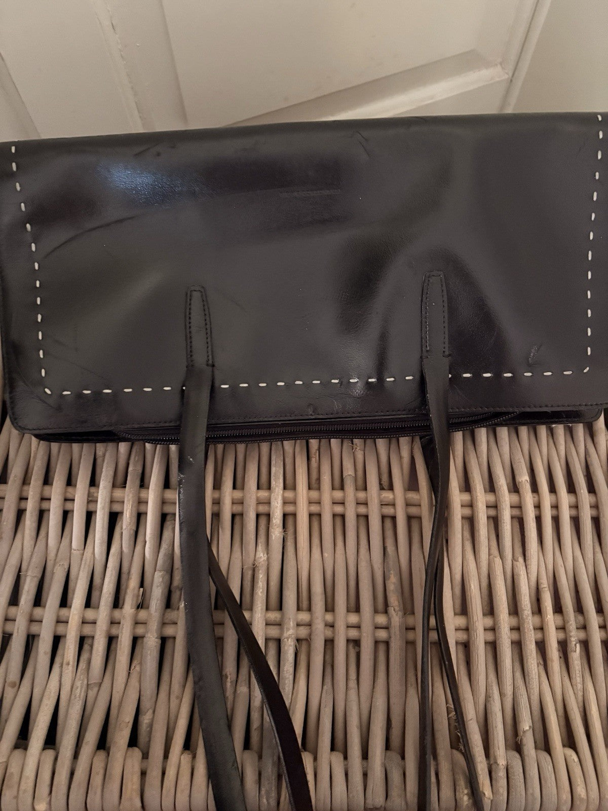 Francesco Biasia Y2K Leather Shoulder Bag