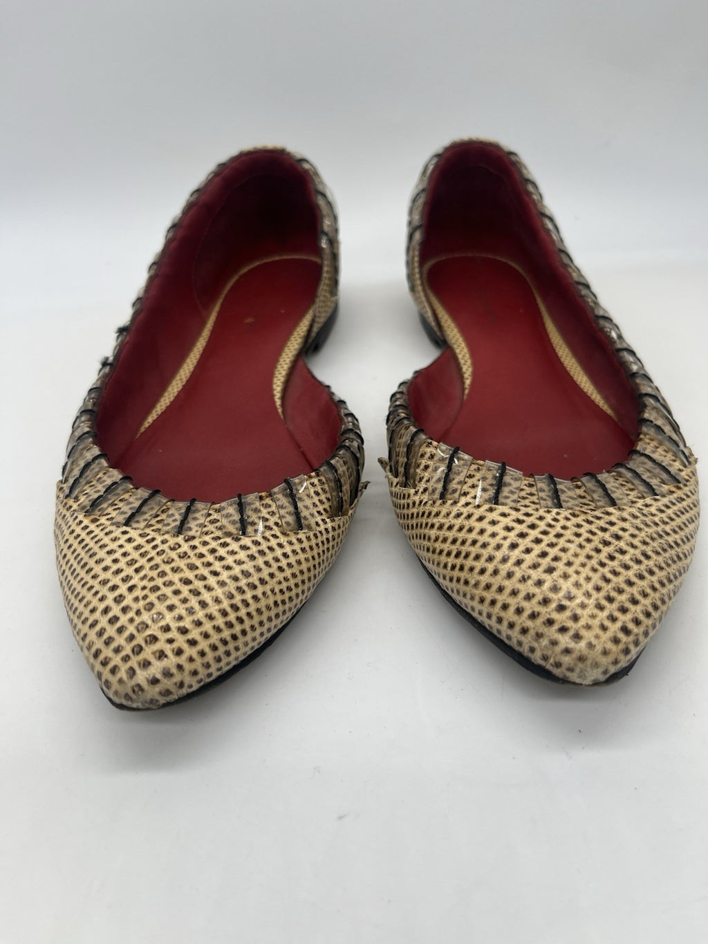 BOTTEGA VENETA Leather Flat Shoes