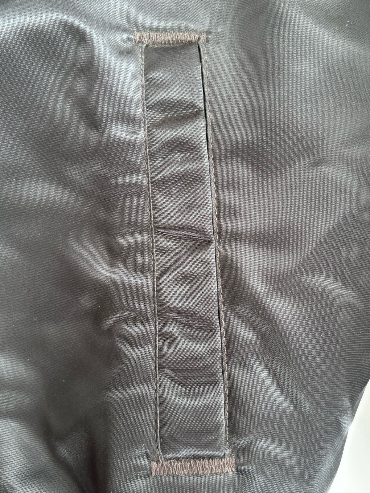 Chalk Line 1980s 49ers Black Satin Jacket XL