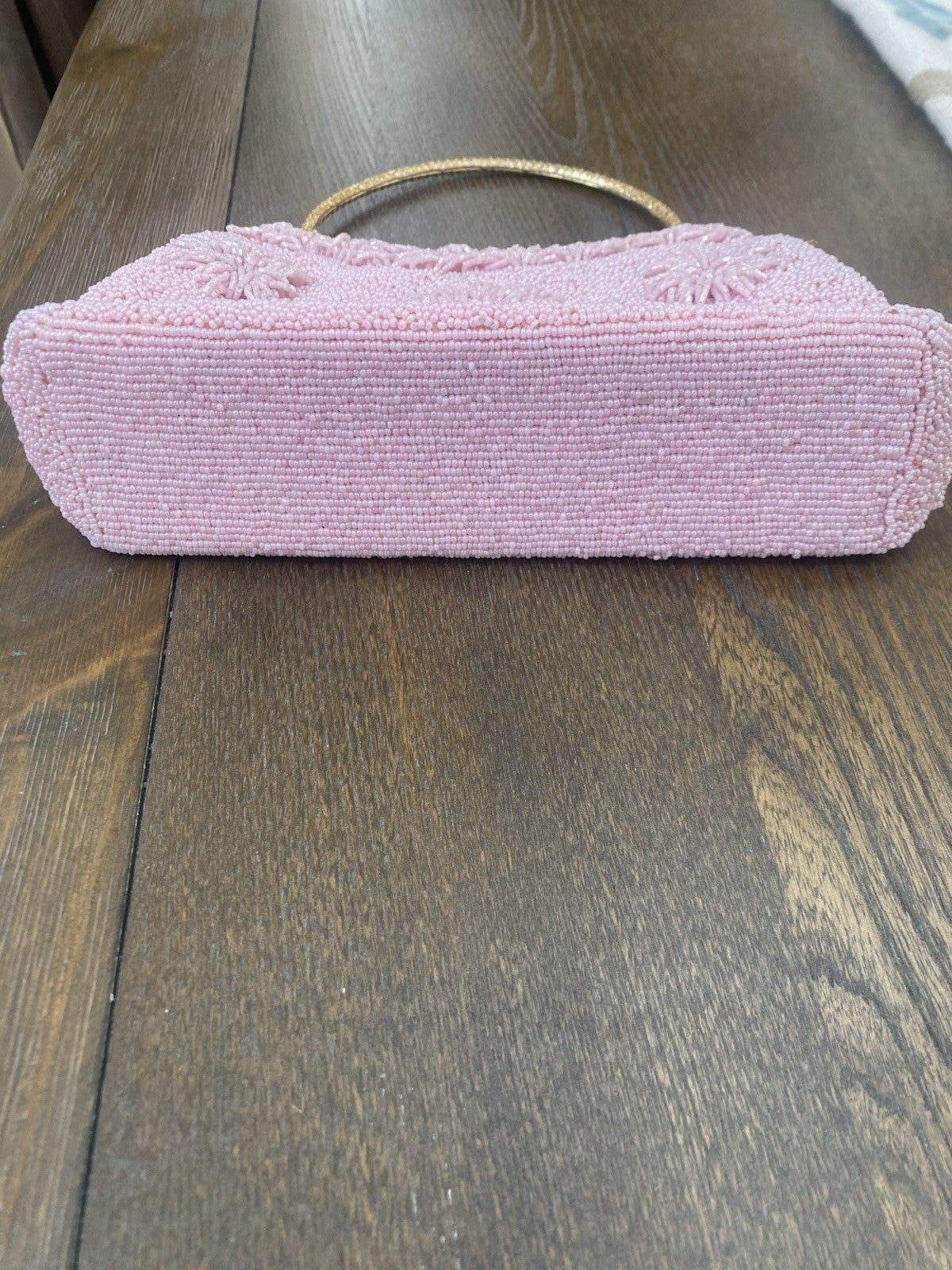 Pink Beaded Clutch Vintage Stephen Chu Beaded Sweater Factory