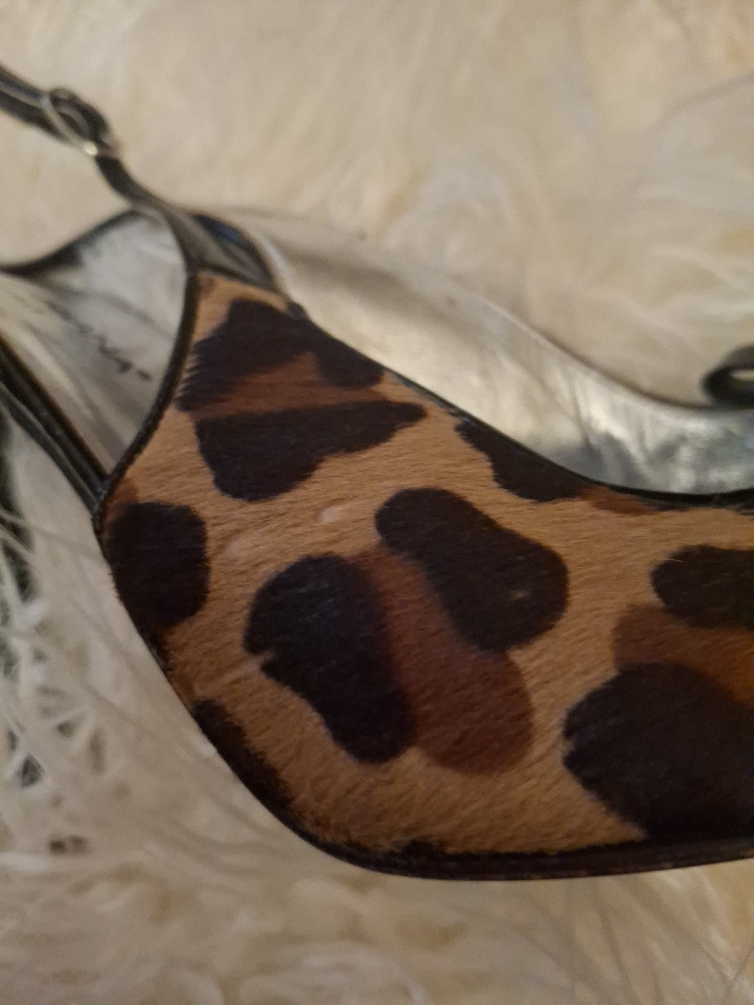 Dolce & Gabbana Leopardo Women’s "Vero Guoio" Shoes Size 39