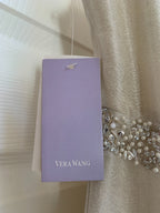 Vera Wang Long Formal Gown Mermaid Tulip Wedding Dress Size 6 Champagne NEW