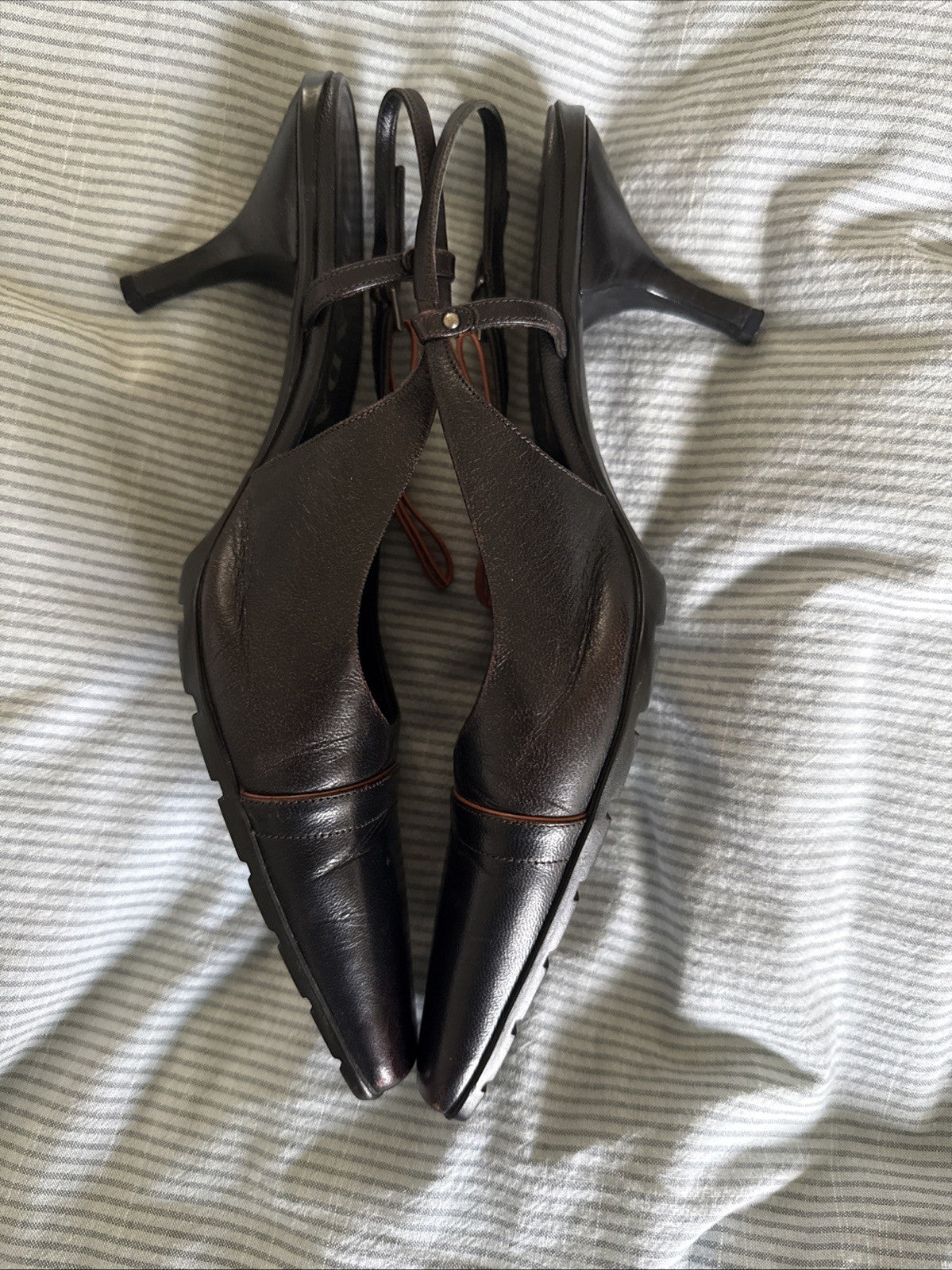 PRADA Kitten Heels Women Vintage 00s, Size 36/ US6