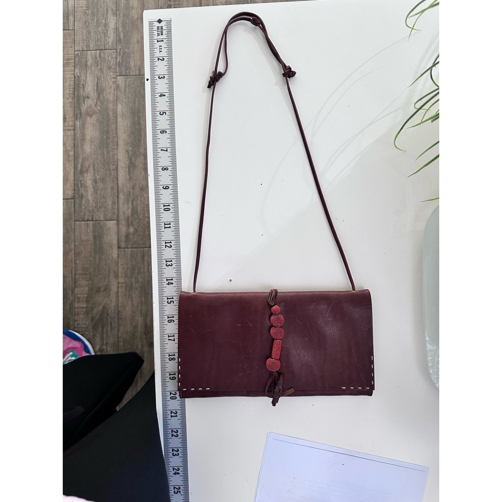 Celine Women's Shoulder Strap Envelop Clutch pouch Bag