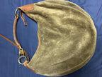 Gucci Brown Suede Hobo Bag