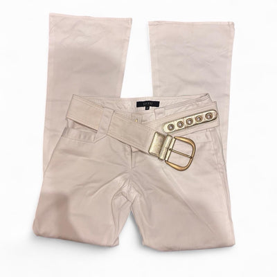 Vintage Gucci Tom Ford Era Low Rise Belted Trousers