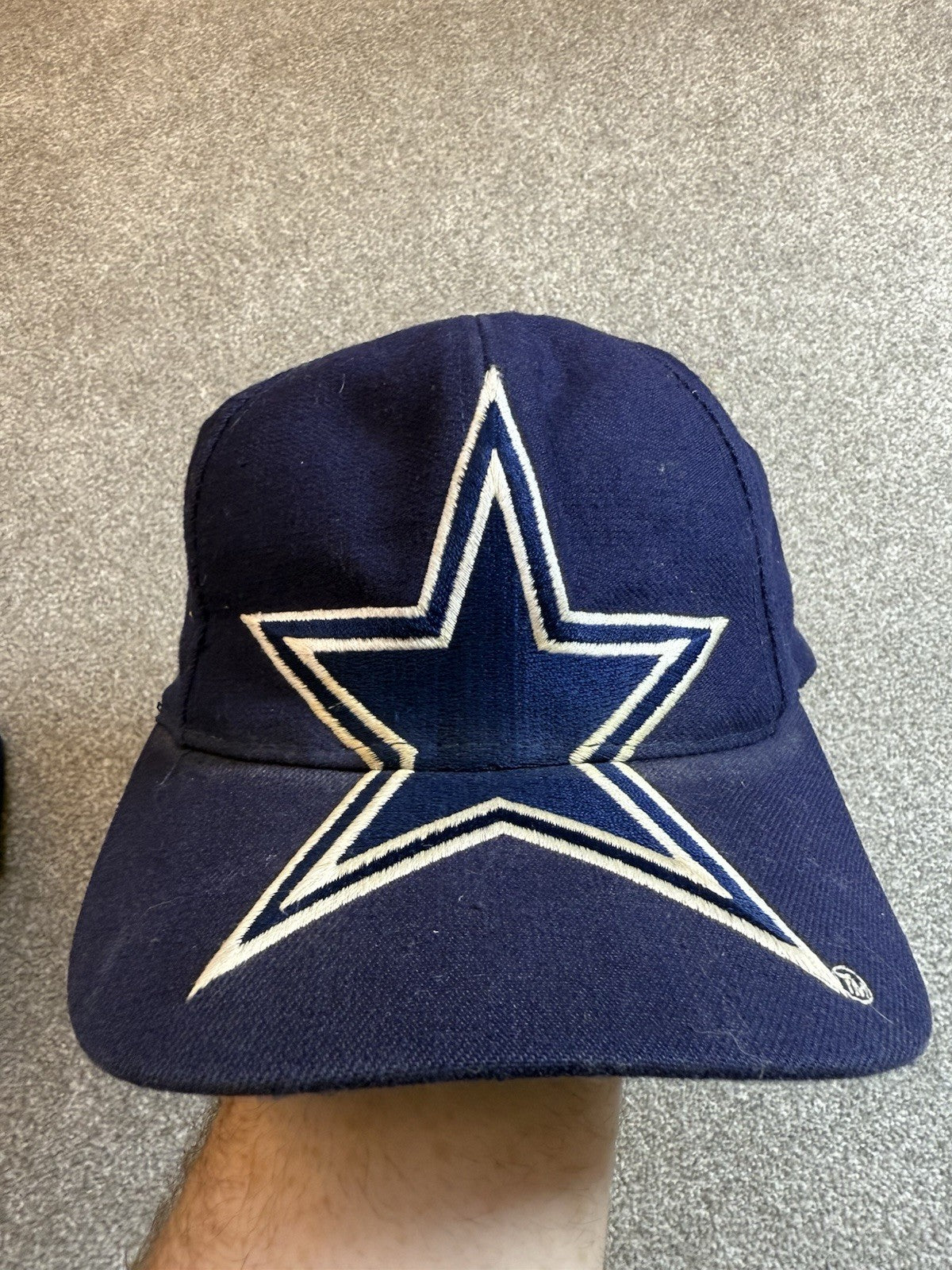 Vintage Dallas Cowboys Tupac Snapback Hat 1990s