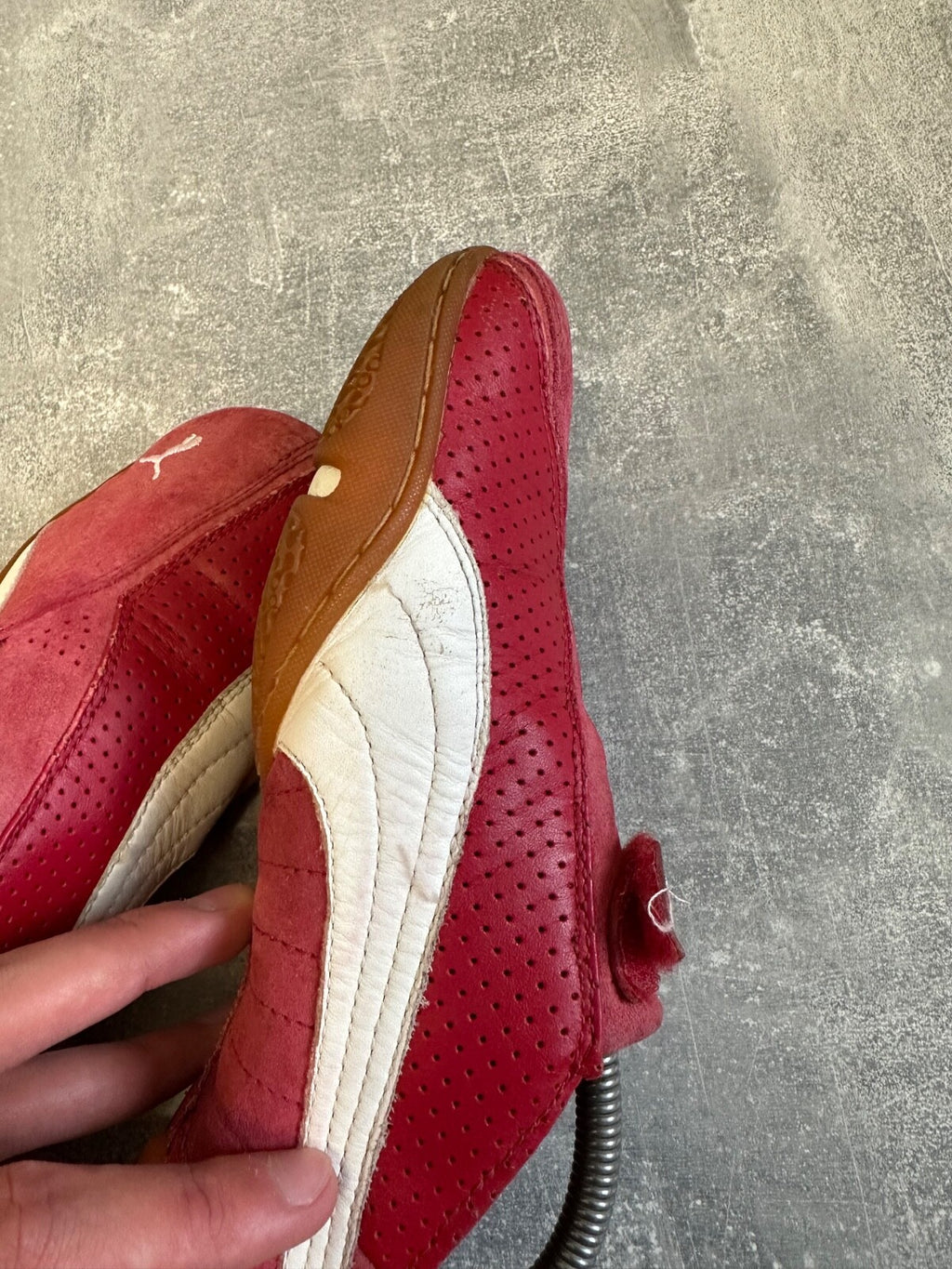 Vintage Puma Uke Ripstop Leather Slip-on Low Y2k Trainers