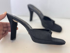 Vintage 90's Cathy Jean Black Slip On Heels