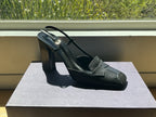 Prada Square Toe Heel