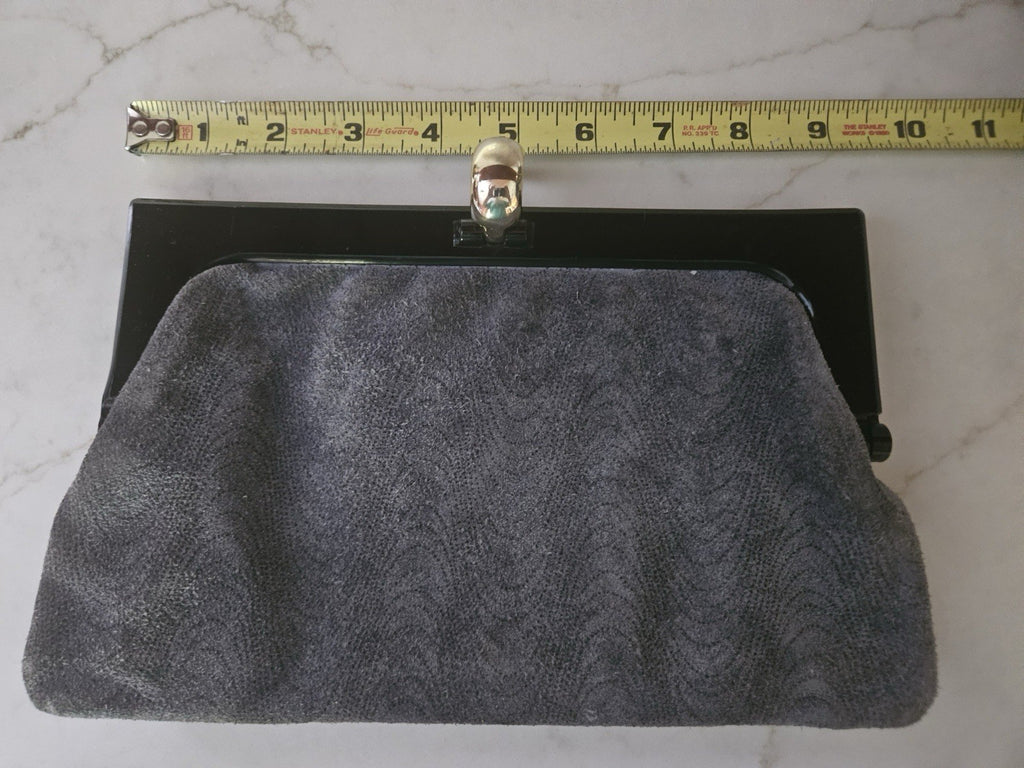 Vintage Gray Clutch Purse