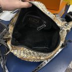 Be & D Snake Skin Shoulder Bag