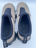 Oakley Moc Shoes Tan Suede & Black Slip-On Hiking Shoe Mocs Men's 11.5 Flesh X