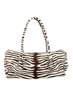 Prada Pony Hair Zebra Shoulder Bag