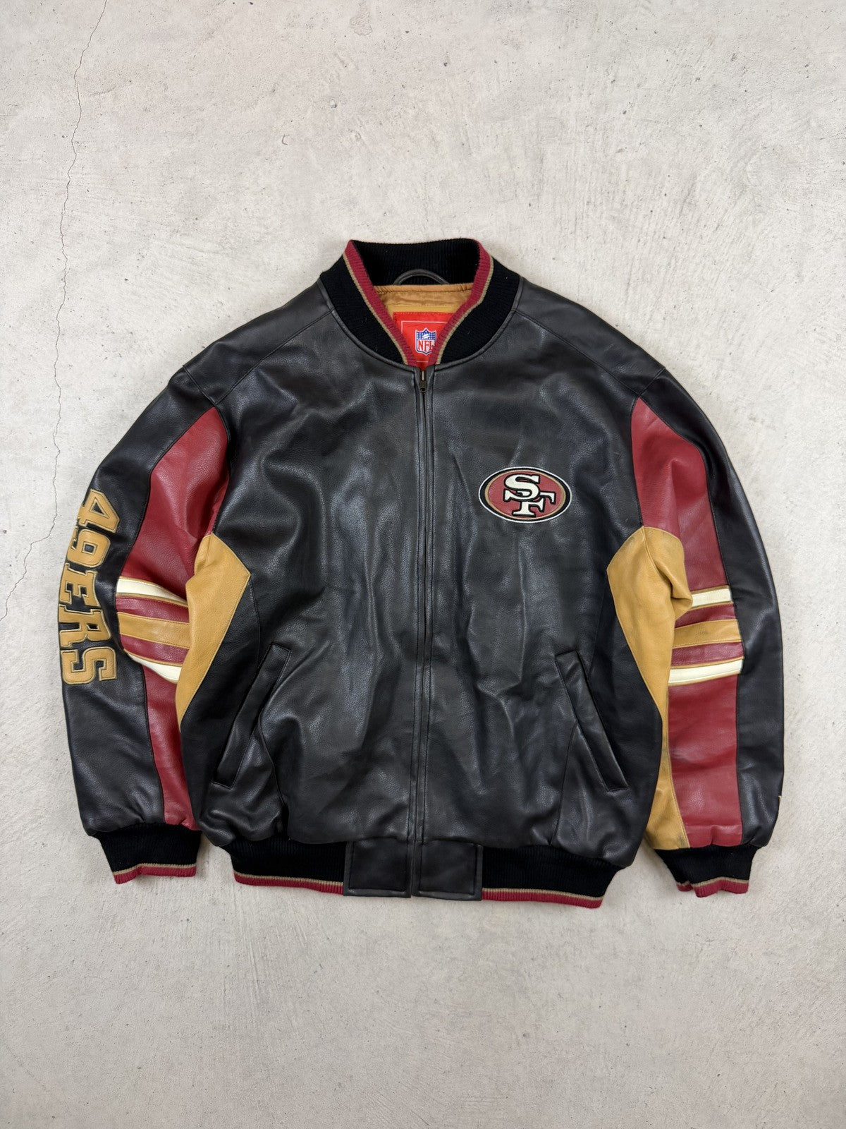 Vintage San Francisco 49ers Leather Jacket
