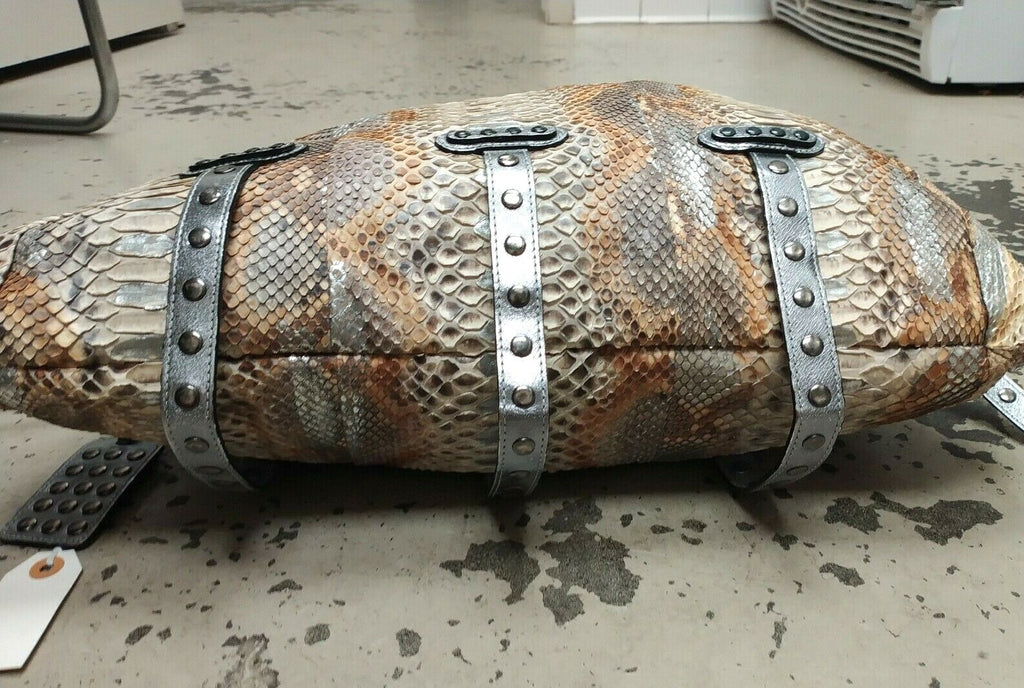 Be & D Snake Skin Shoulder Bag