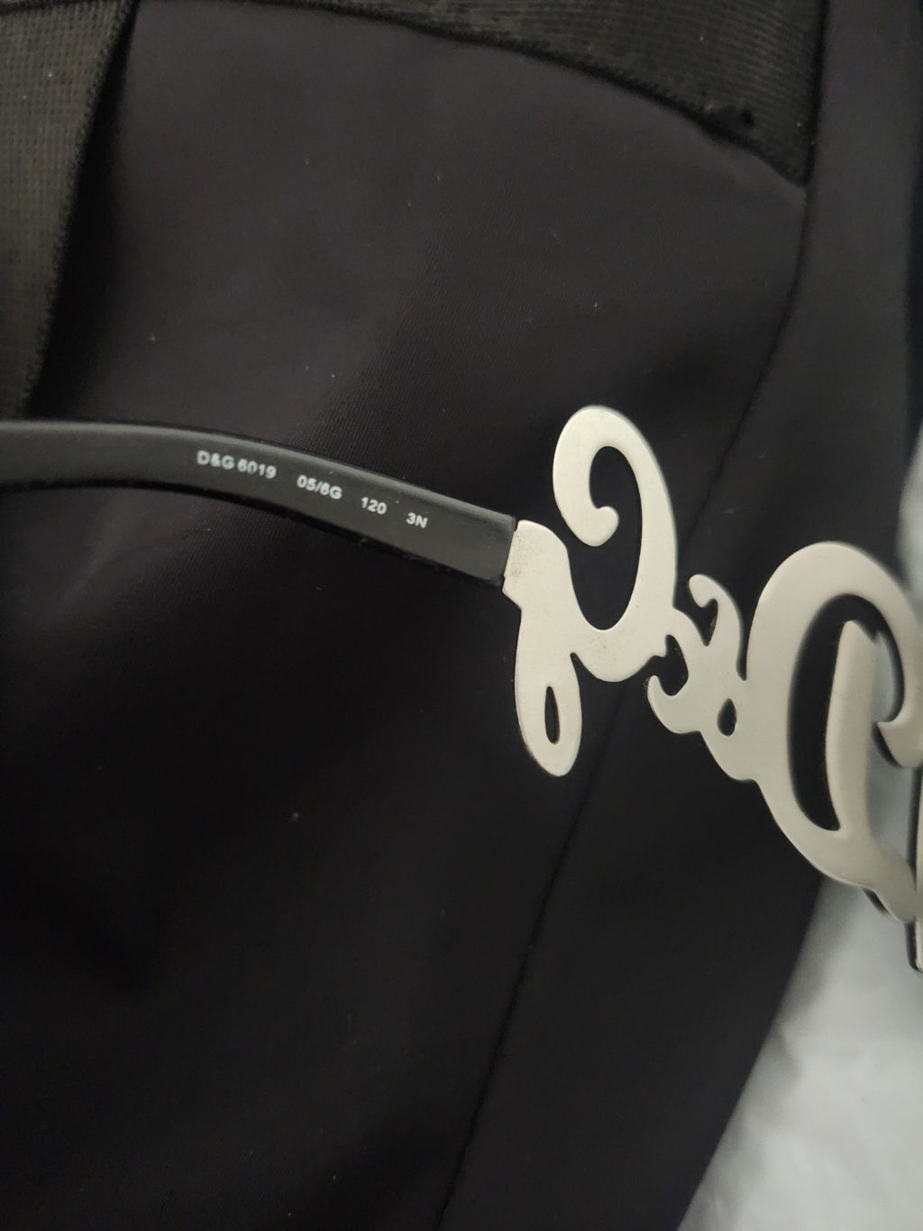 DOLCE & GABBANA SILVER & BLACK MIRRORED LENS Y2K VINTAGE RARE SUNGLASSES UNISEX