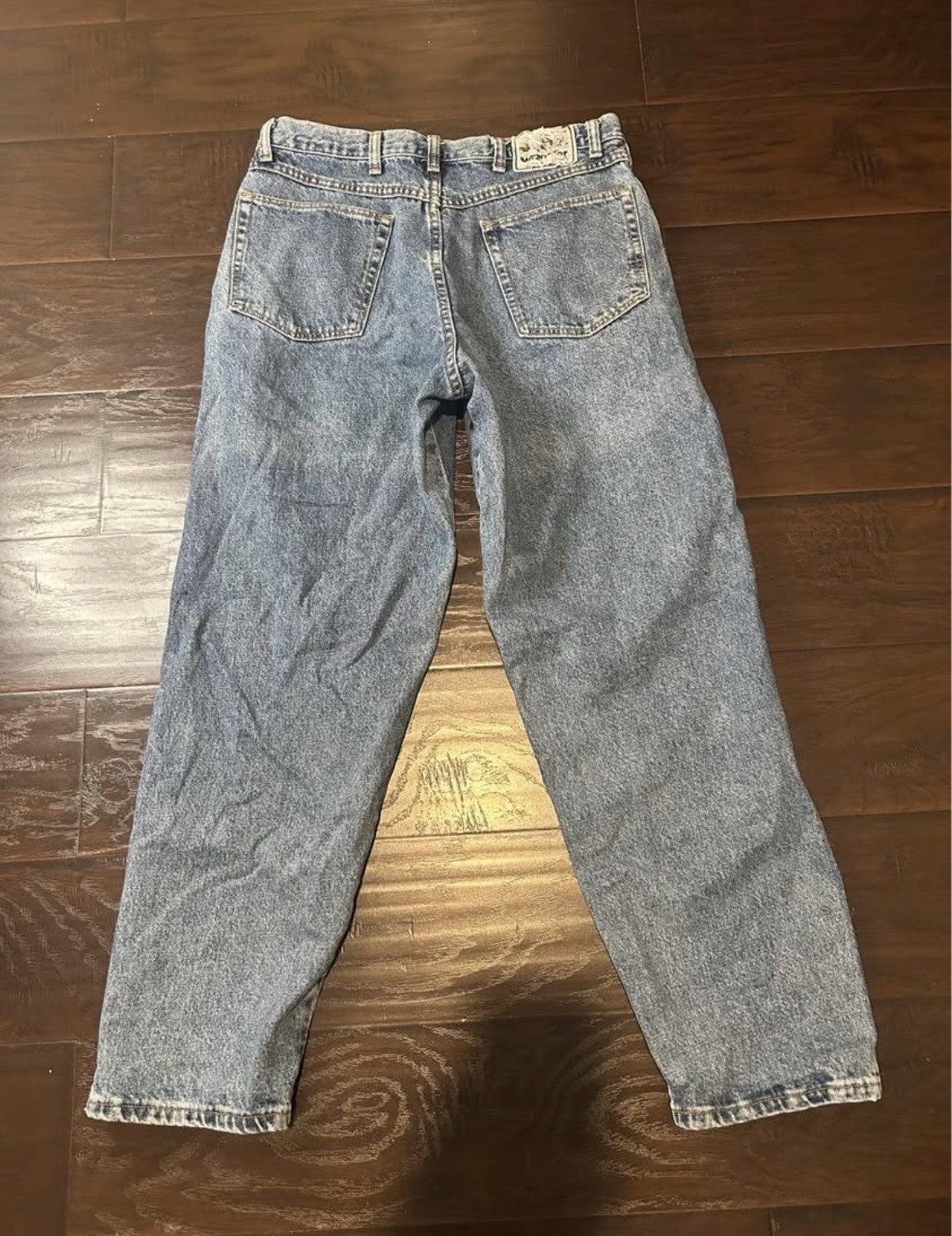 Wrangler Vintage Blue Denim Jeans 34x32