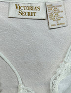 Victoria's Secret Gold Label Vintage White Floral Slip Dress (S) Nightgown
