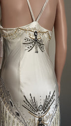 Vintage Sue Wong Beaded Gown NWT fairy Wedding Boho Whimsical Rare