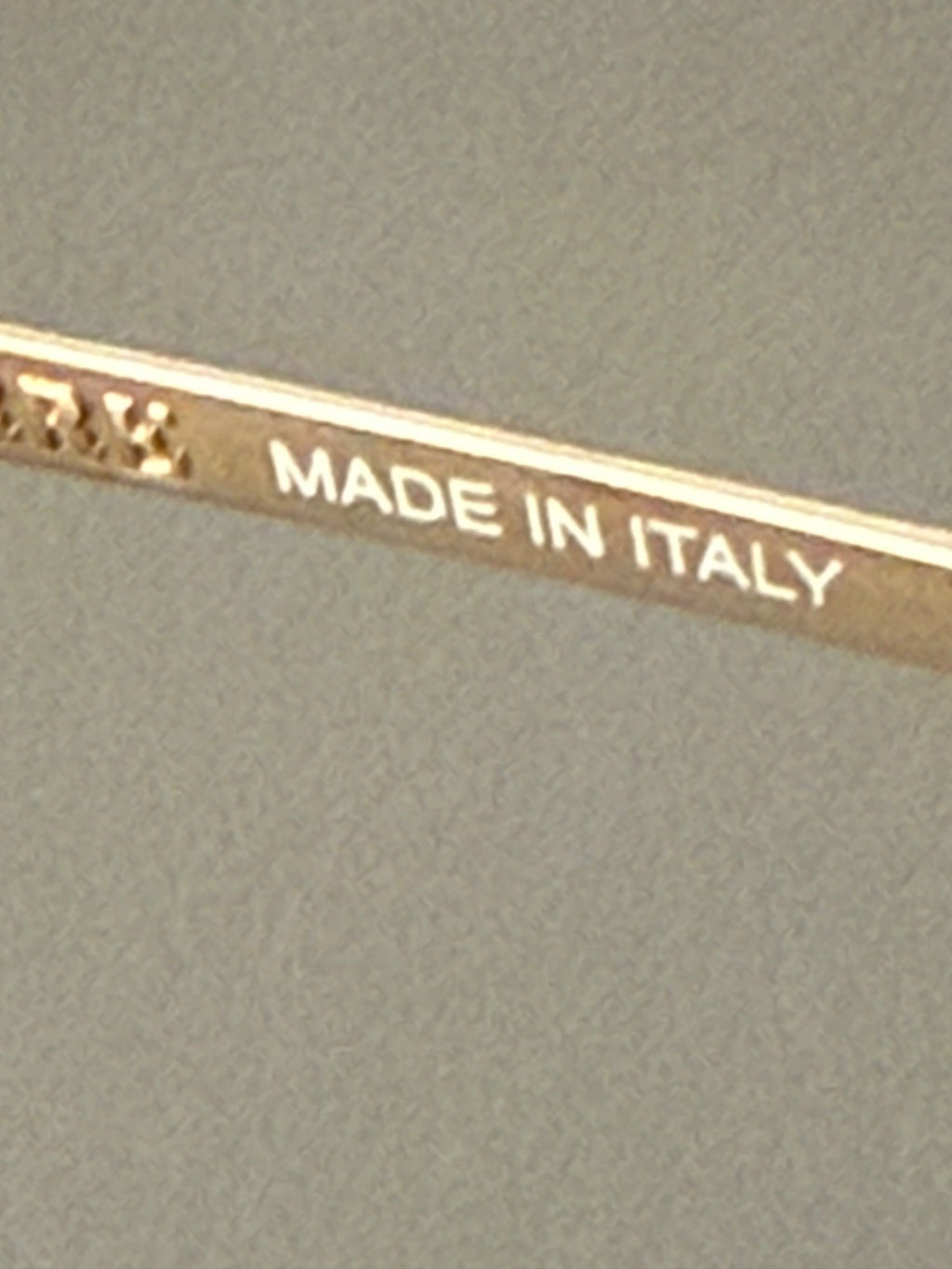 Gianfranco Ferre 1990's VINTAGE Cat Eye Sunglasses 191/S 012 Gold Half Rim