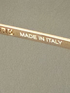 Gianfranco Ferre 1990's VINTAGE Cat Eye Sunglasses 191/S 012 Gold Half Rim