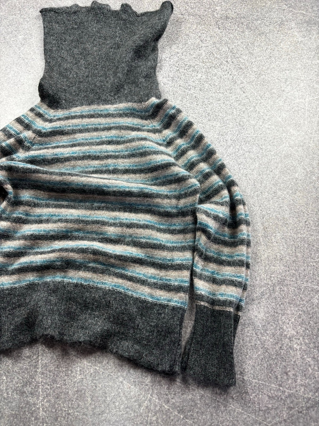 Missoni Striped Mohair Wool Turtleneck