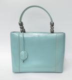 Christian Dior Malice Pearl Patent Leather 2way Shoulder Hand Bag I#47567