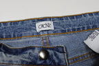 Cache Y2K Embellished Flared Denim Jeans Size 8