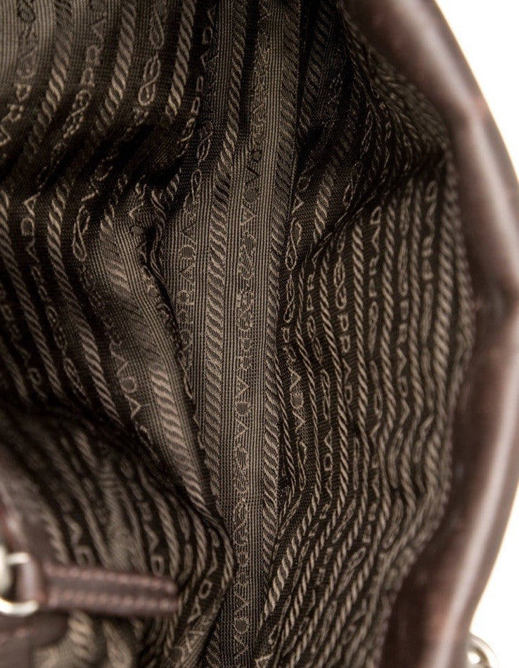Prada Pony Hair Zebra Shoulder Bag