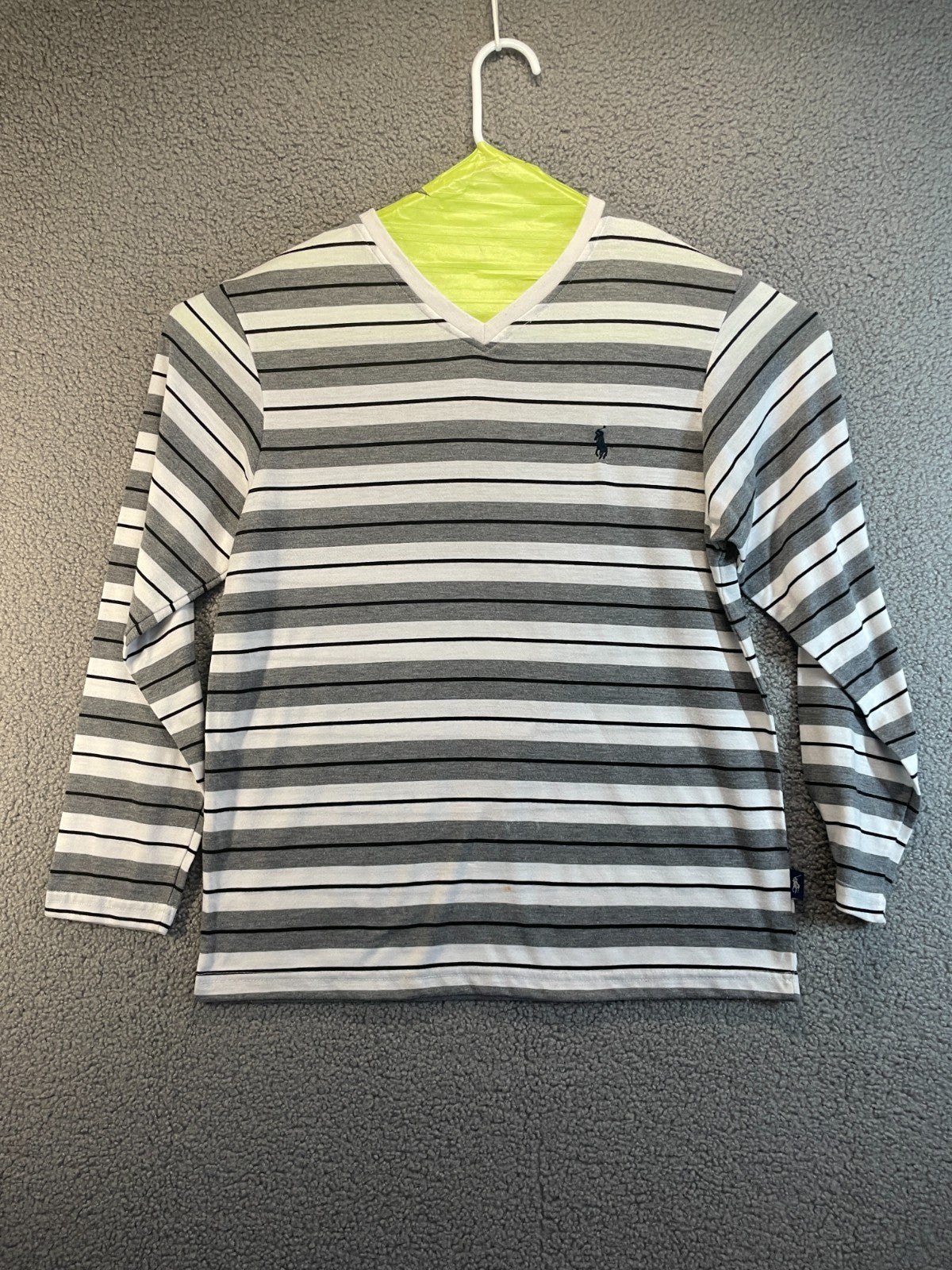 Polo Ralph Lauren Long sleeve  Shirt Mens Large  Striped