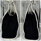Gucci Jackie Shoulder Bag GG Canvas Leather Black