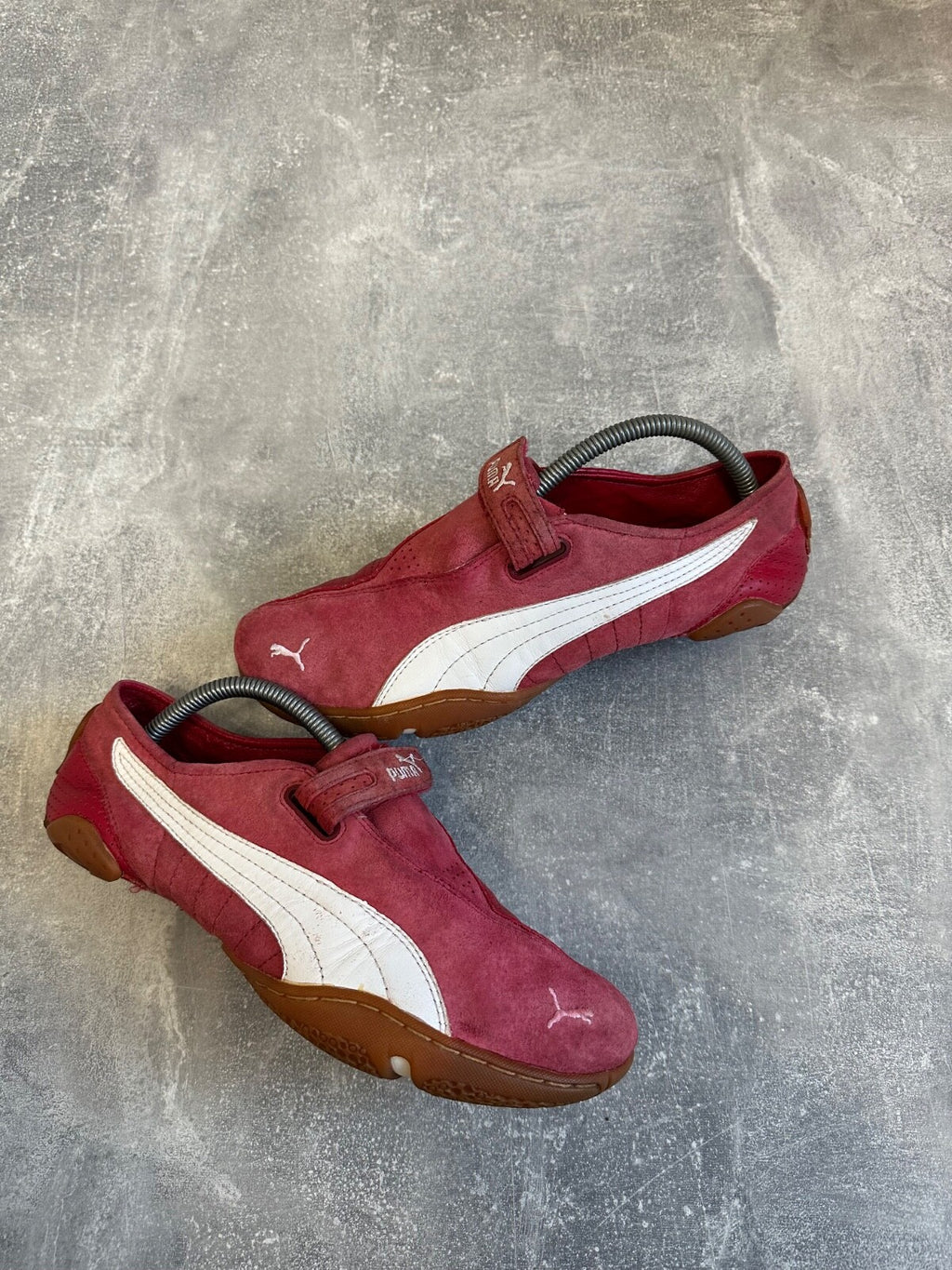 Vintage Puma Uke Ripstop Leather Slip-on Low Y2k Trainers