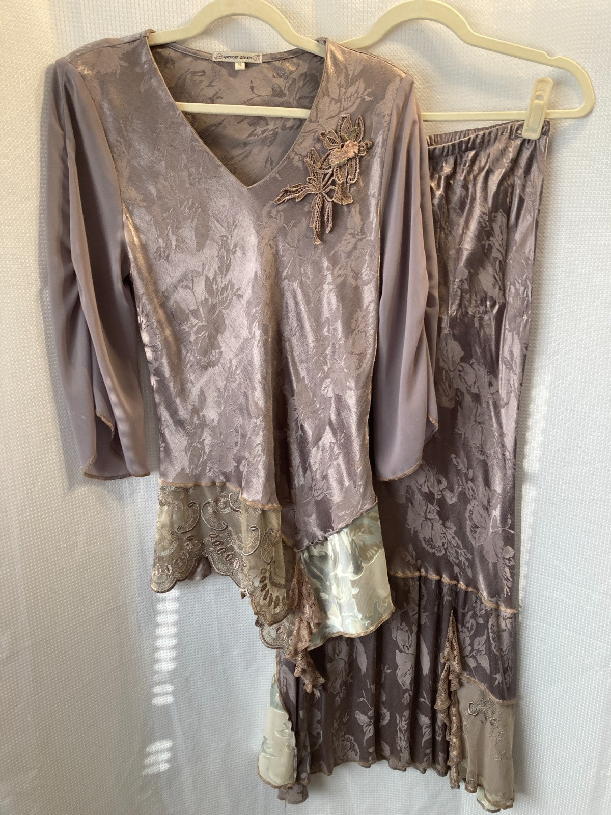 Spencer Alexis Boho Floral Skirt Set Size 10