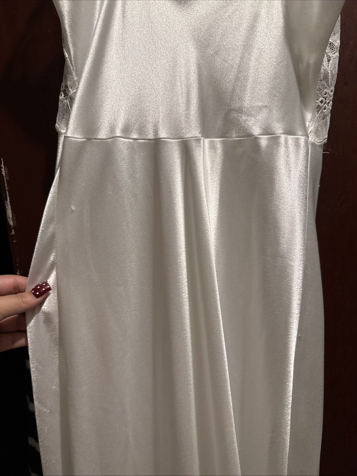 Christian Dior Vintage Silk Strap Nightgown Sizes S/M