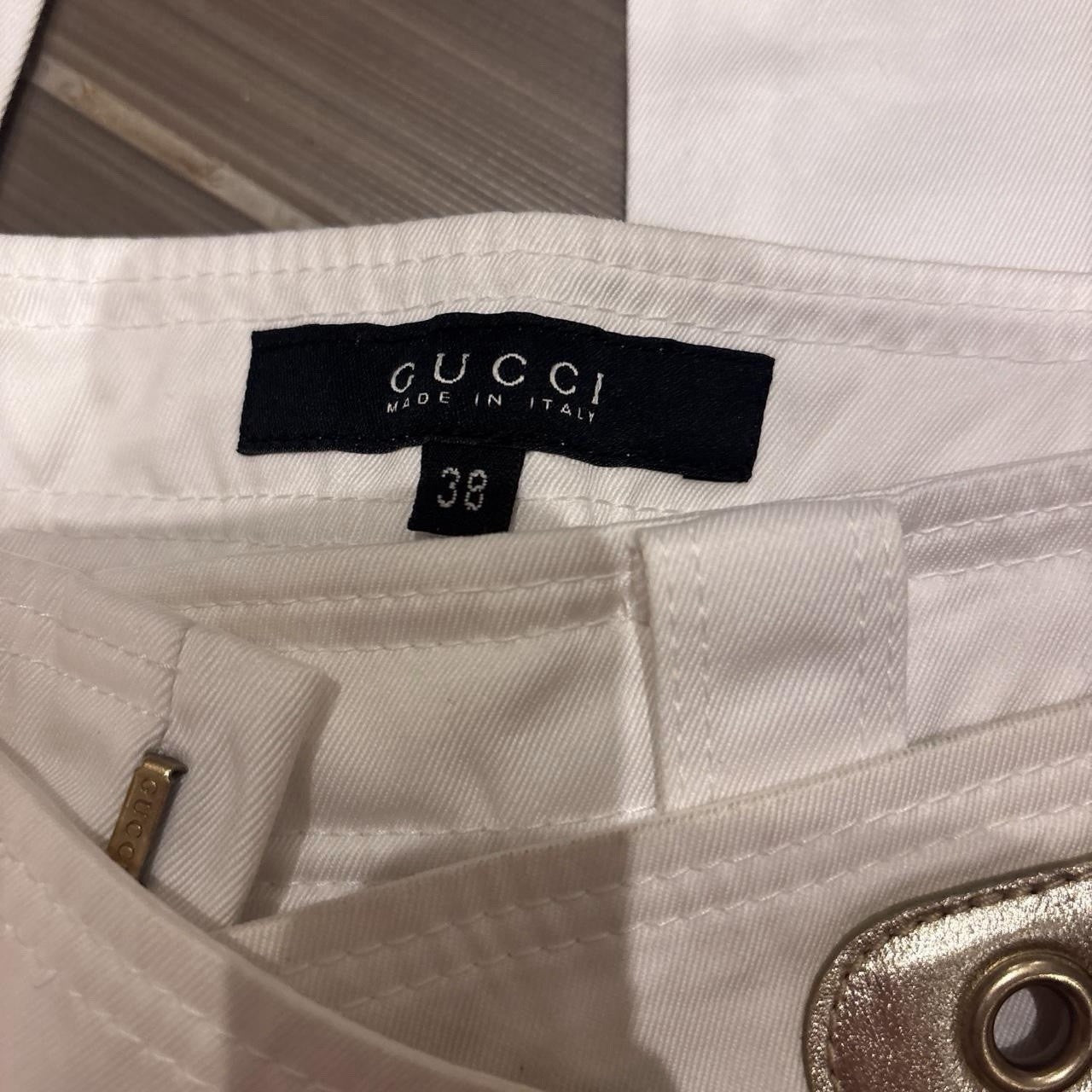 Gucci Tom Ford Era Low Rise Belted Trousers