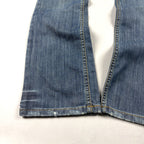 Women's Y2K Light Wash Low Rise Flare Denim Jeans