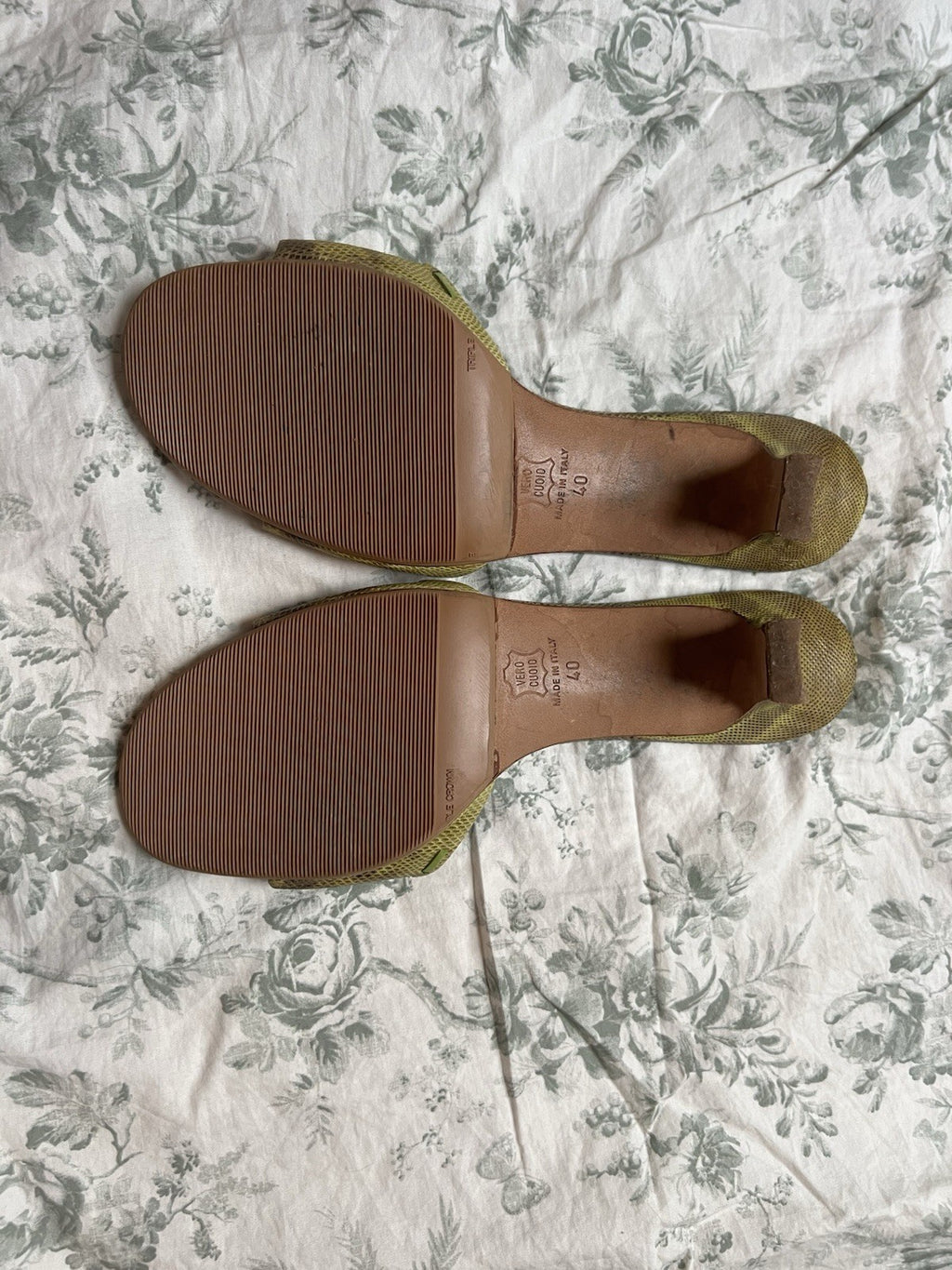Vintage Jimmy Choo kitten heels