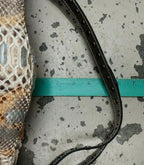 Be & D Snake Skin Shoulder Bag