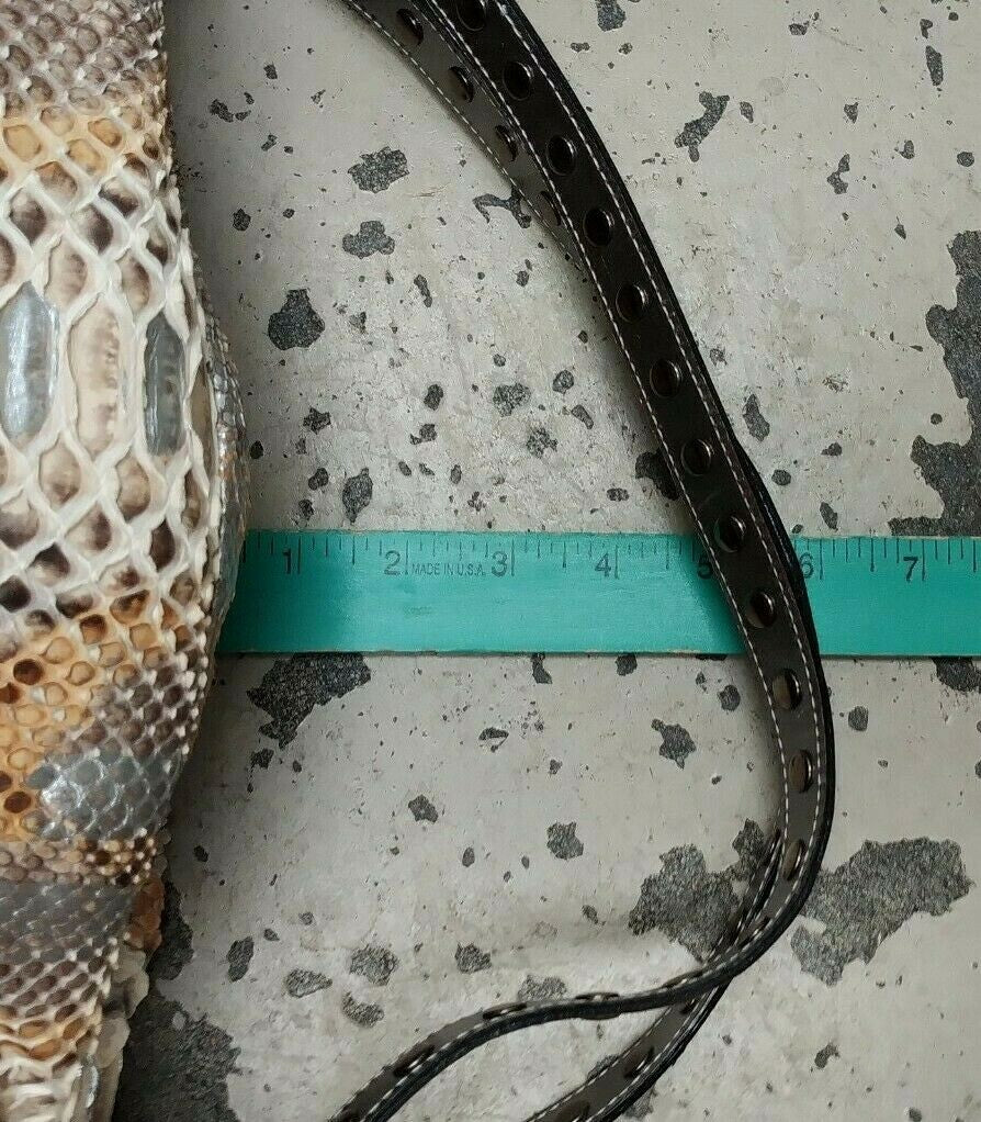 Be & D Snake Skin Shoulder Bag
